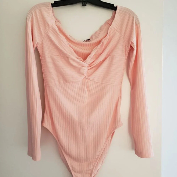 Pink Bodysuit  Longsleeve - Picture 2 of 8